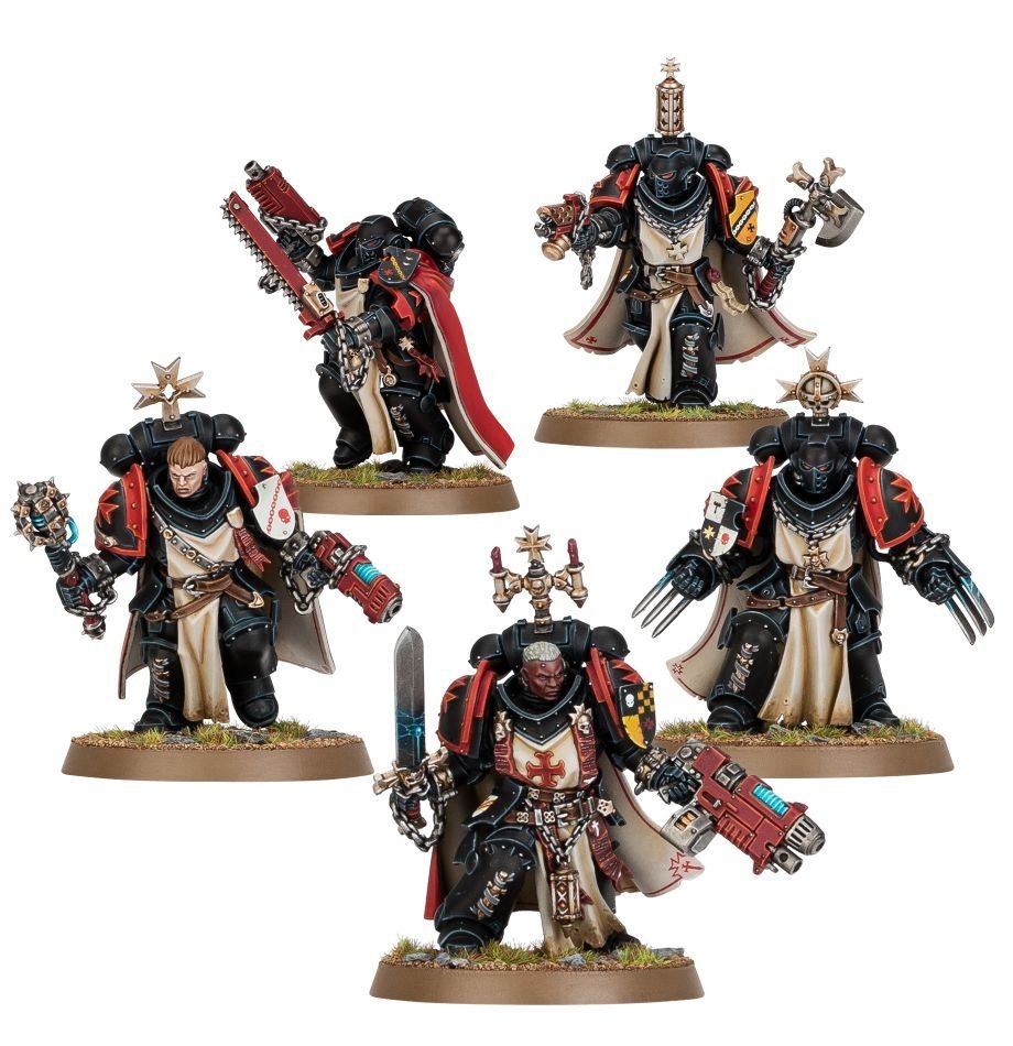Warhammer 40k - Negro Templars Frres D'Pe