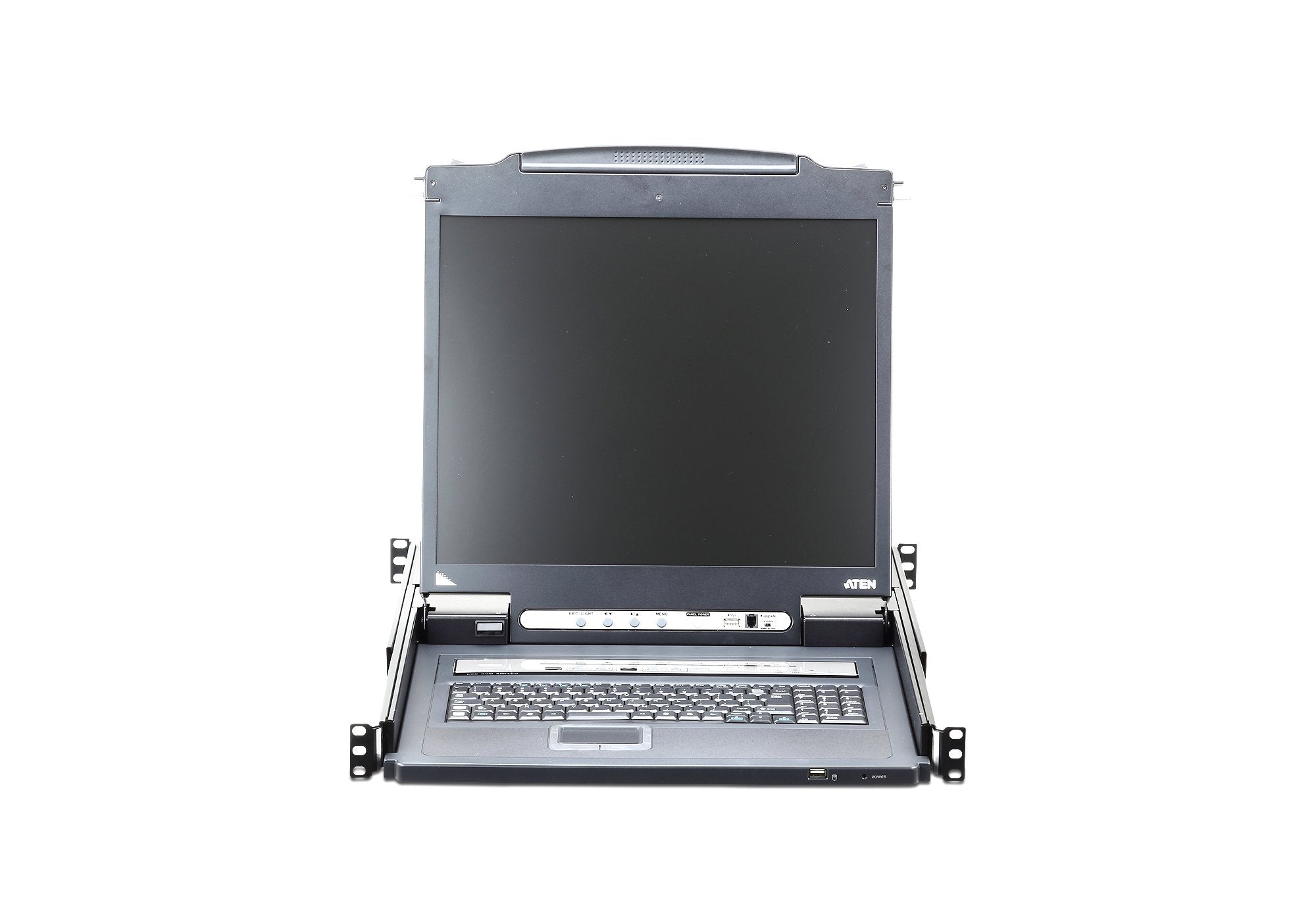 EAN 4710469344015 - ATEN CL5708IM-ATA-2XK06SG consola de rack 43,2 cm (17") Negro 1U imagen 4