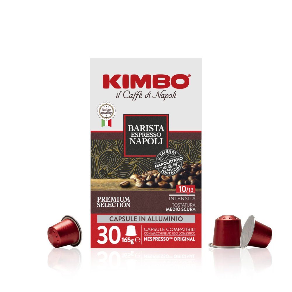 EAN 8002200141752 - Kimbo 014175 bolsita y cápsula de café Medium-dark roast 30 pieza(s) imagen 1