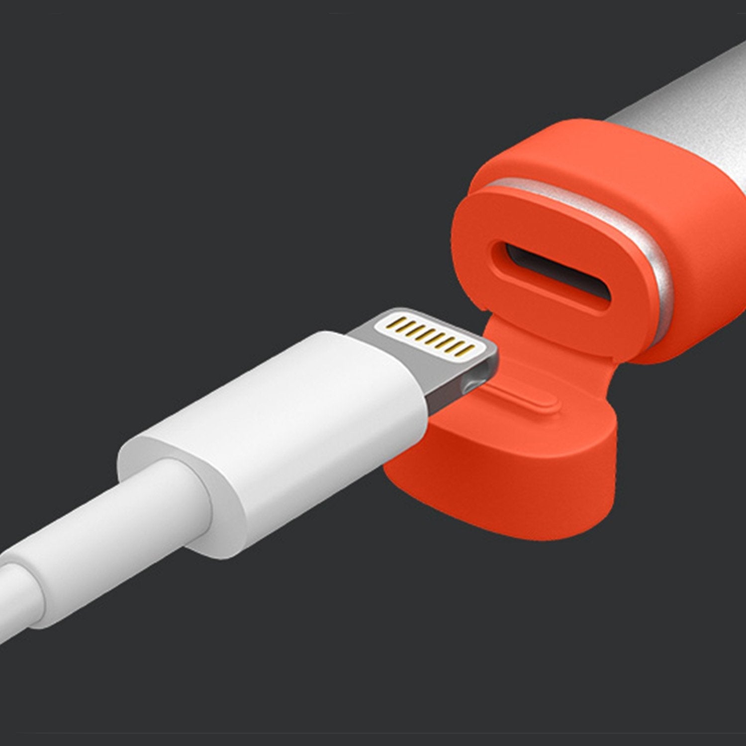 Lápiz Inalámbrico Logitech Crayon Para Ipad Naranja