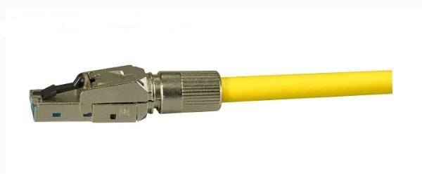 Feldkonfektionierbarer Stecker,Rj45 Cat.8 Class 1 Awg22 - 27, Zinkdruckgu