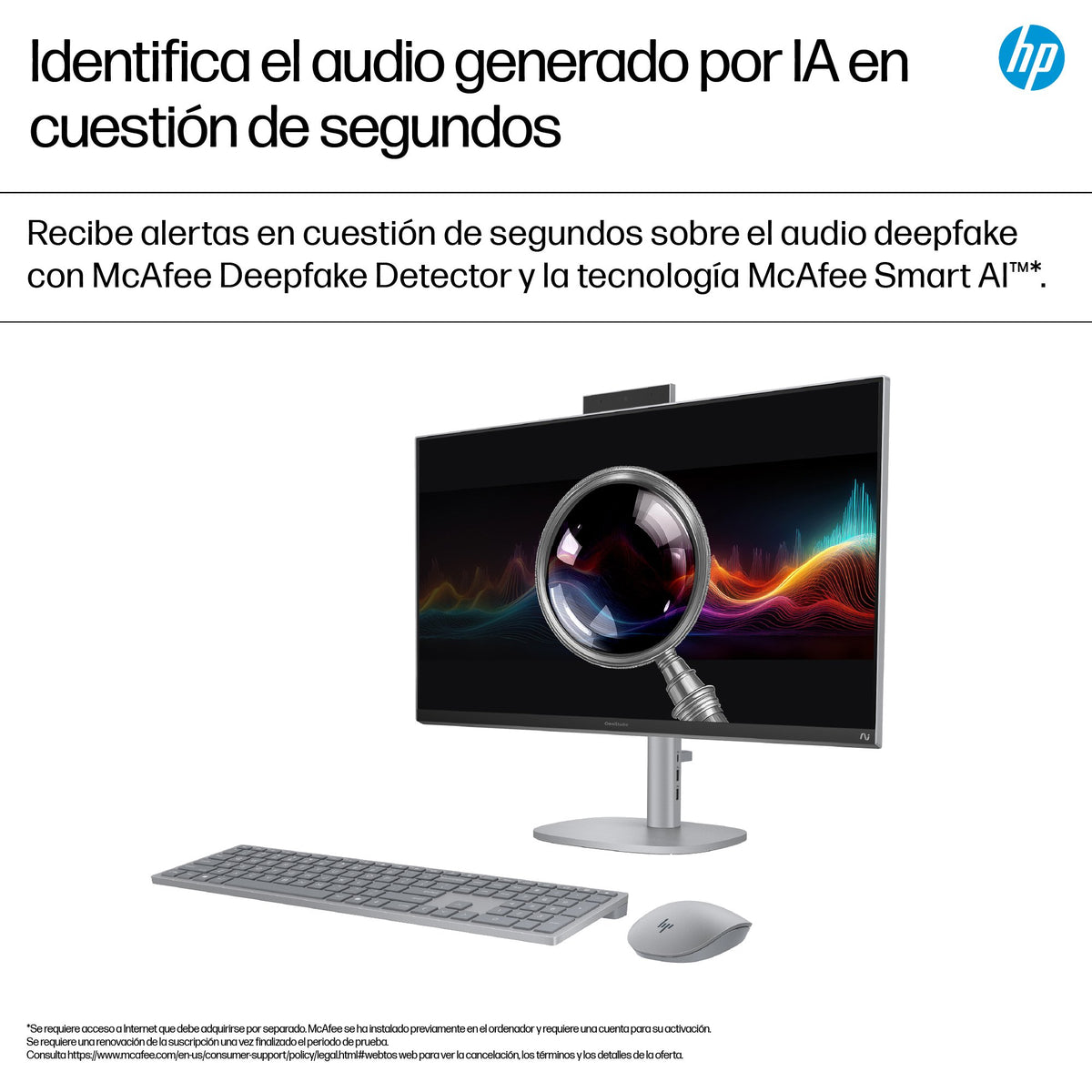 EAN 199896764988 - HP OmniStudio X All-in-One Desktop Next Gen AI 32-c1009ns PC Copilot+ PC Intel Core Ultra 7 258V 80 cm (31 imagen 10