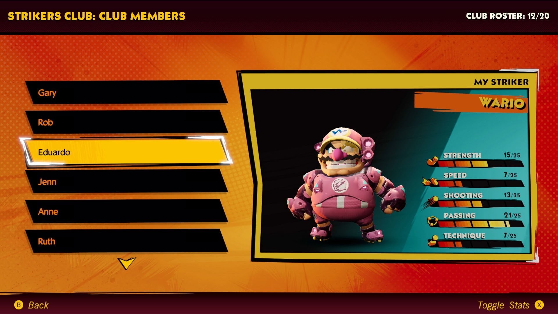 Switch Mario Strikers: Battle League Football