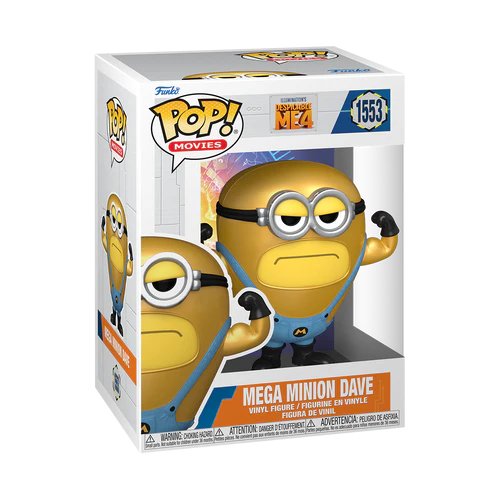 Funko Pop Cine Despicable Me 4 Mega Minion Dave 76049