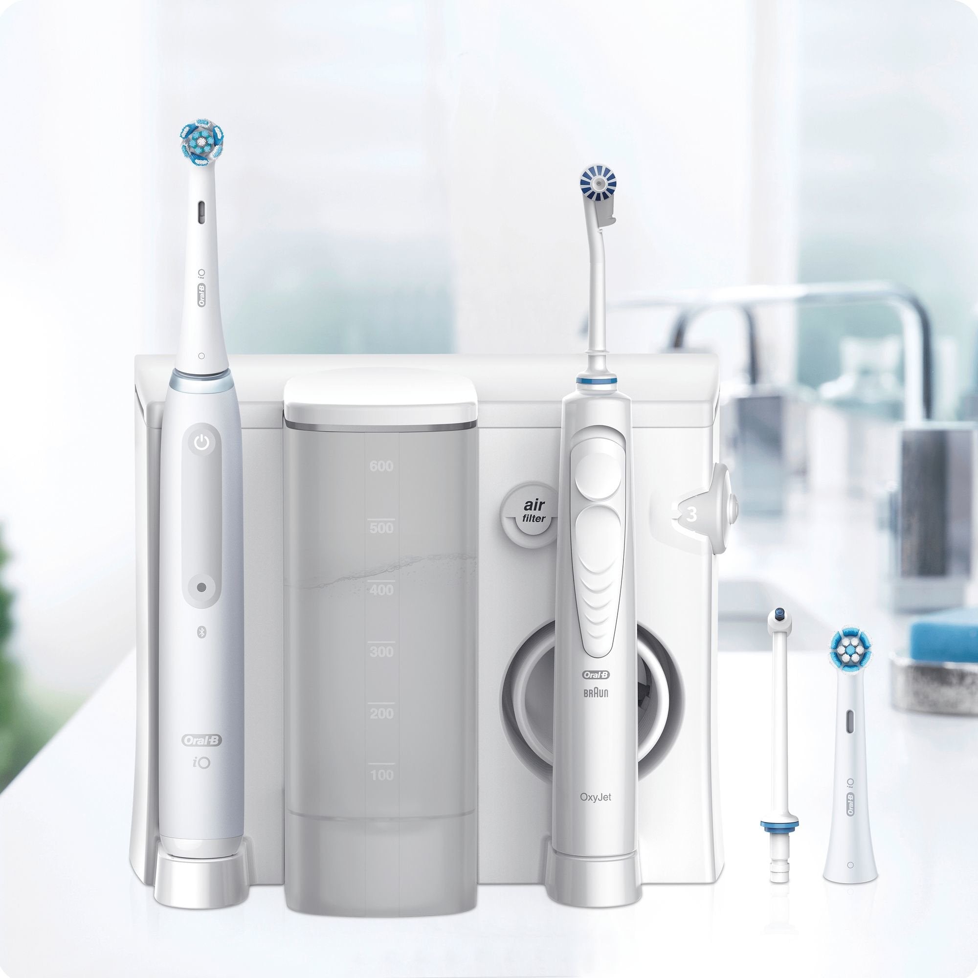 EAN 8006540841068 - Oral-B iO4 & OxyJet Adulto Cepillo dental oscilante Blanco imagen 6