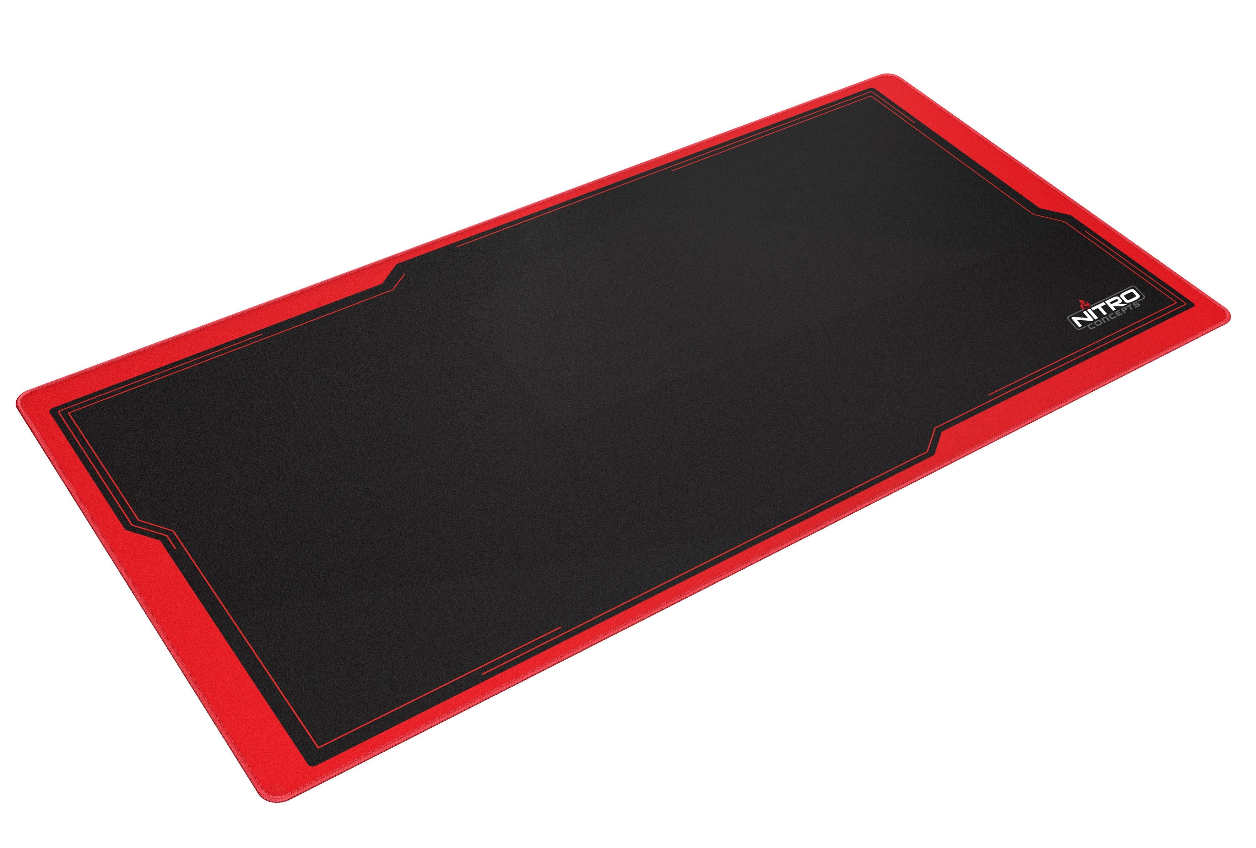 Nitro Concepts Dm12 Alfombrilla De Ratón Para Juegos Negro, Rojo