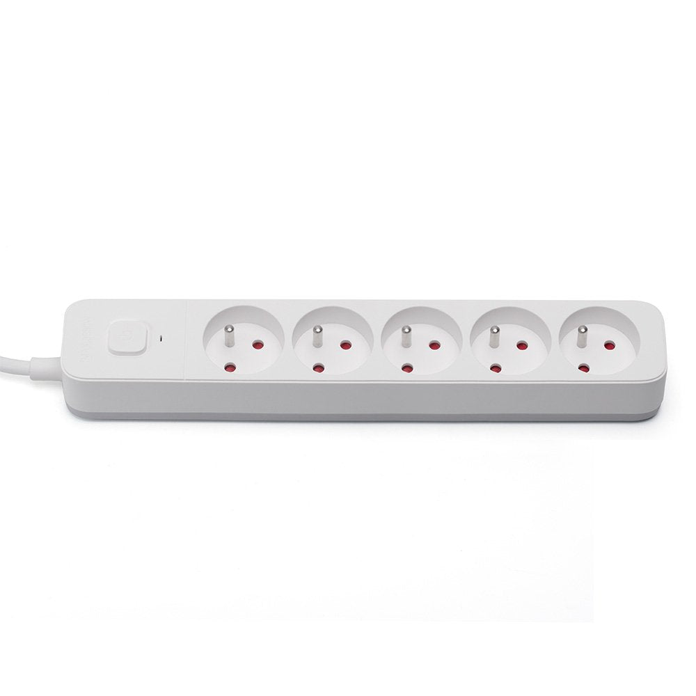 Regleta De 5 Enchufes 3m Blanco Savio Lz-09