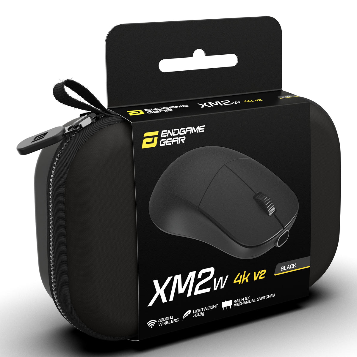 Endgame Gear Xm2w 4k V2 Gaming-Ratón, 4.000hz - Negro
