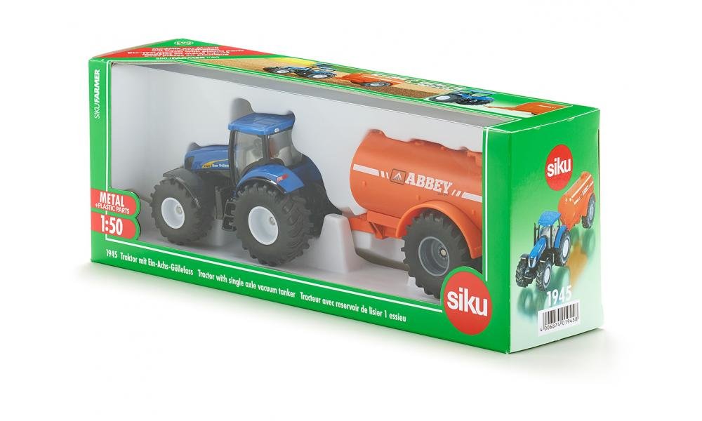 Siku Farmer New Holland Mit Abbey Güllefass 10194500001