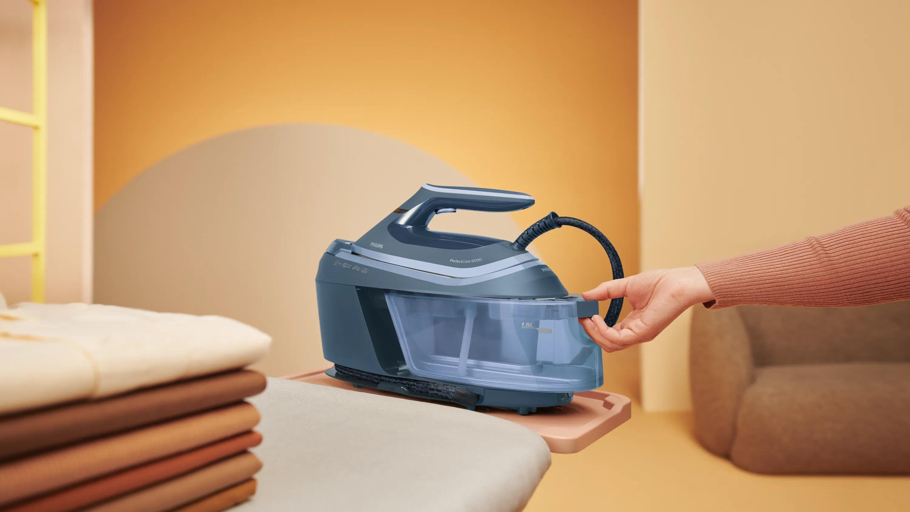 EAN 8720389004865 - Philips 6000 series PSG6042/20 estación plancha al vapor 2400 W 1,8 L SteamGlide Advanced Azul imagen 15