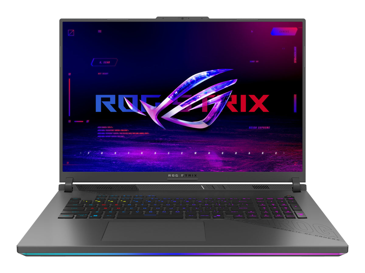 Portátil Asus Rog Strix G18 G814pp-S8025 18" Amd Ryzen 9 8940hx 32gb 1tb Ssd Rtx 5070 Sin So Teclado Español