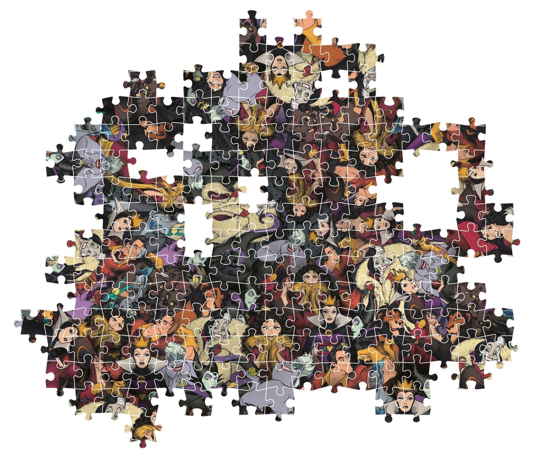 Puzzle Imposible Villans Disney 1000pzs