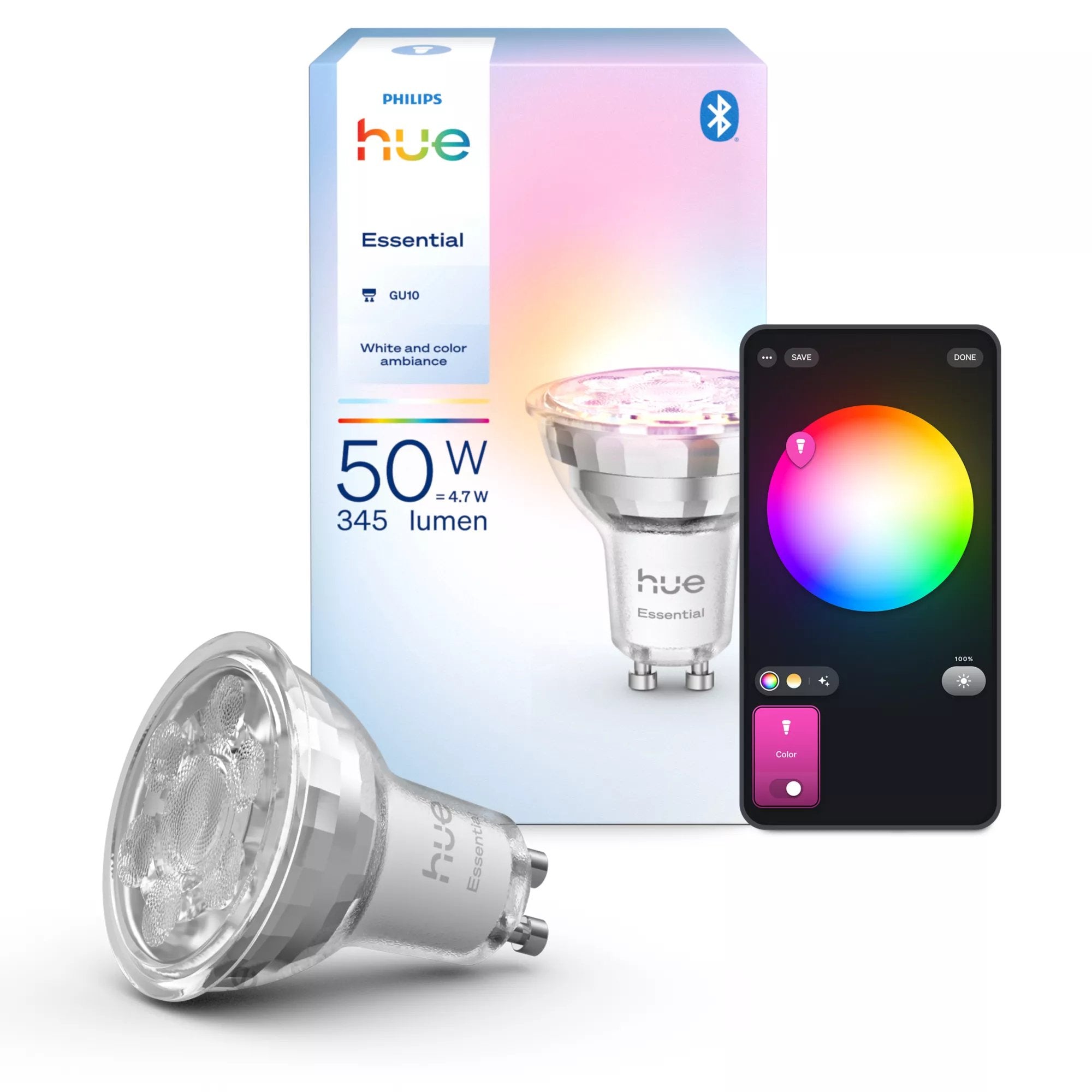 EAN 8720169392427 - Philips Hue White and Color ambiance 8720169392427 iluminación inteligente Bombilla inteligente Bluetooth imagen 3