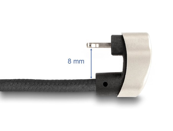 Delock Daten- Y Cable De Carga Usb Tipo-C A Lightning 180° Angular 1 M Mfi