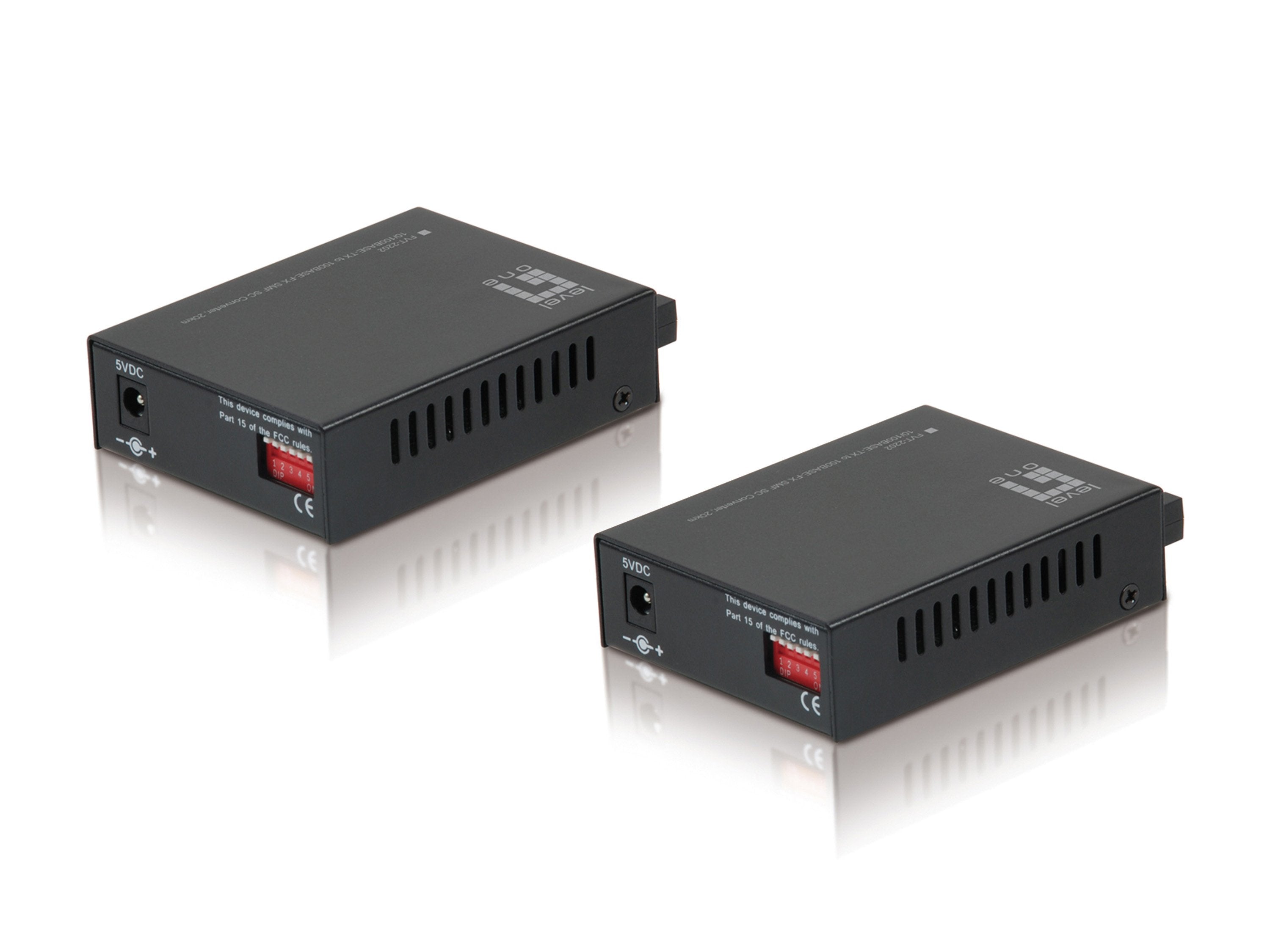 EAN 4015867200353 - LevelOne FVT-2202 convertidor de medio 100 Mbit/s Negro imagen 2