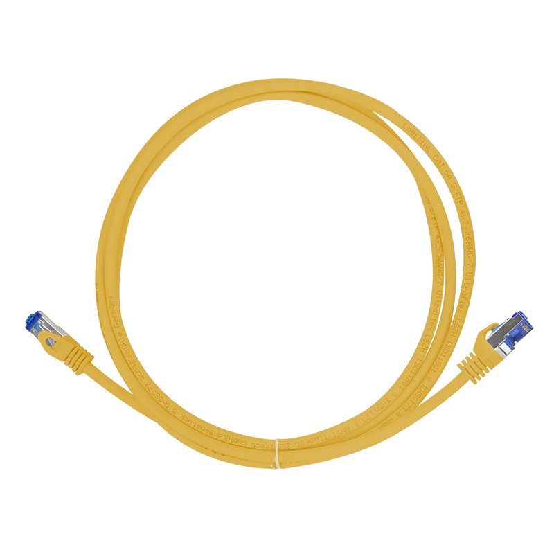 Logilink Cable De Red Ultraflex, Cat.6a, S Ftp, Amarillo, 0,5 M