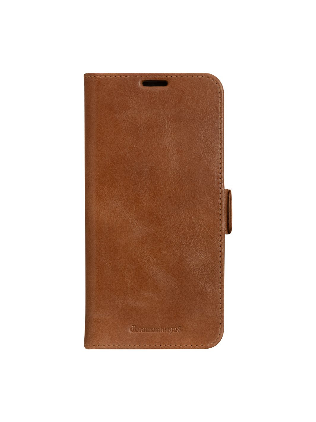 Dbramante1928 Copenhagen - Flip-Hlle Fr Mobiltelefon - Genarbtes Leder - Hellbraun - Fr Samsung Galaxy A54
