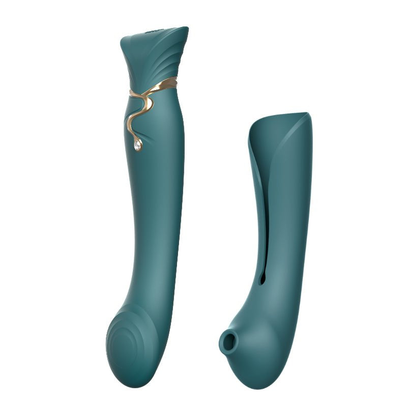 Zalo - Queen G-Spot Puls Wave Vibe Verde