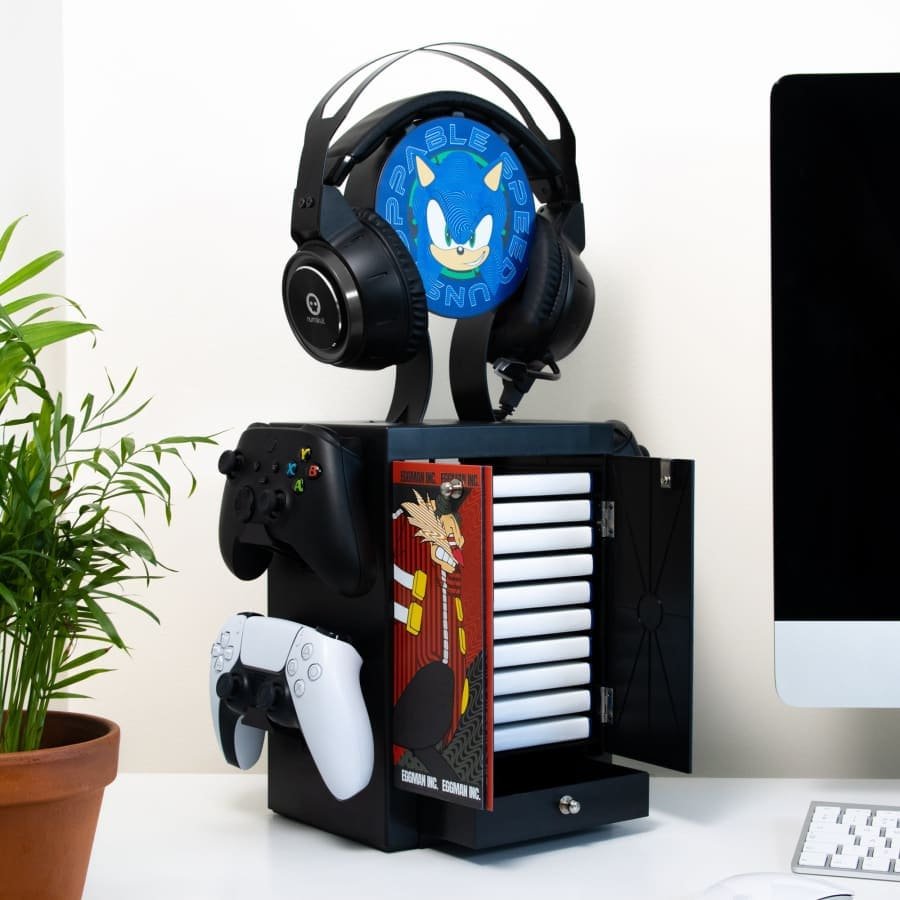 Soporte Para Accesorios De Taquilla Para Juegos Sega - Sonic The Hedgehog