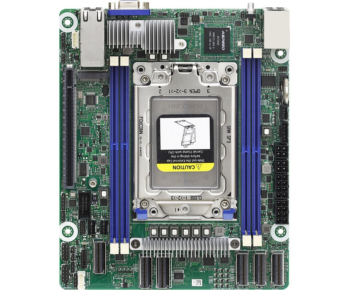 EAN 4710483933936 - Asrock ROMED4ID-2T placa base Socket SP3 mini ITX imagen 1