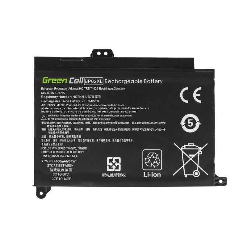EAN 5903317227212 - Green Cell HP150 refacción para laptop Batería imagen 3