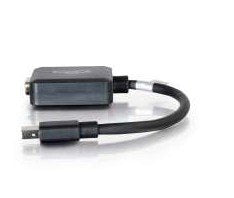 C2g 20cm Mini Displayport M / Vga F 0,2 M Vga [D-Sub] Negro