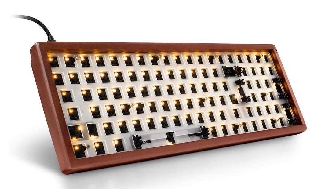 EAN 4044951042609 - Sharkoon SKILLER SGK50 S2 teclado Hogar USB Madera imagen 1