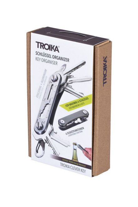 Troika Schlüssel Organizer Troika Clever Key Titanfarben