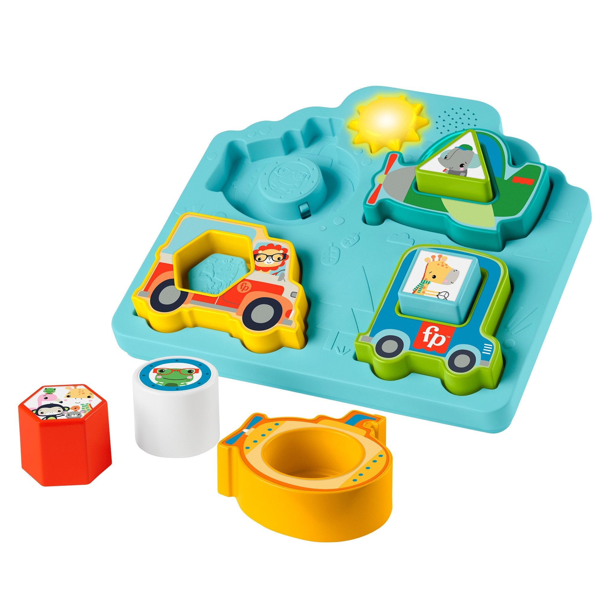 EAN 0194735182701 - Fisher-Price HRP31 puzzle Puzle de fotograma 4 pieza(s) Vehículos imagen 1