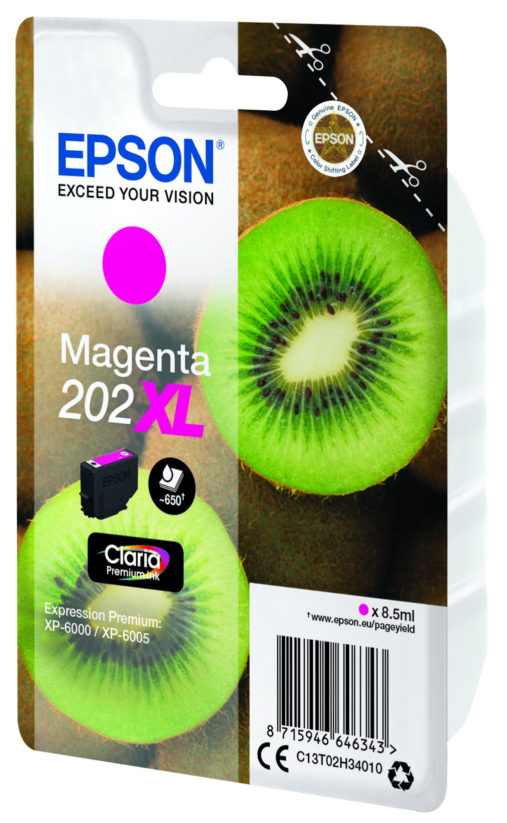 Epson Singlepack Magenta 202xl Claria Premium Tinta Workforce Sx