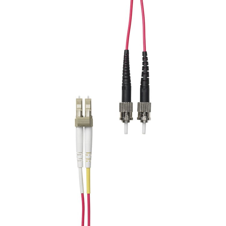 Proxtend Lc-St Upc Om4 Duplex Mm Fiber Cable 3m