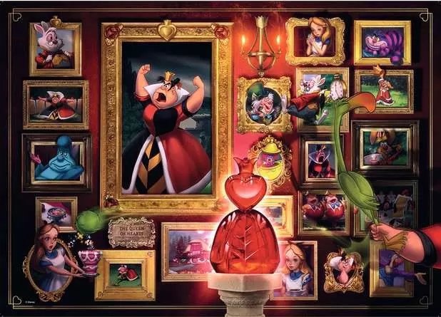 Ravensburger Puzzle Villanos: Reina De Corazones 1000 Piezas 12000038