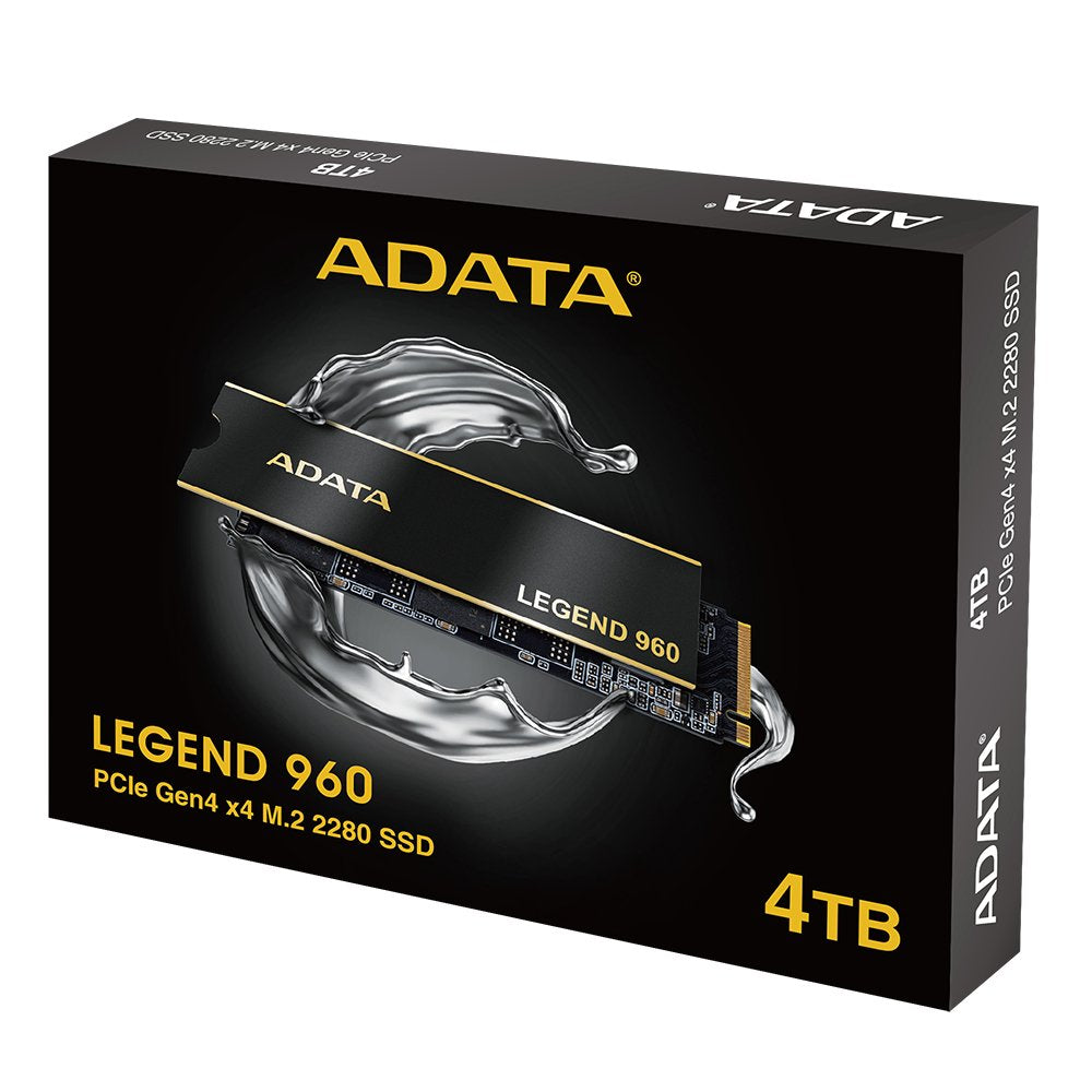 Ssd Adata Legend 960 M.2 4000 Gb Pci Express 4.0 3d Nand Nvme Aleg-960-4tcs