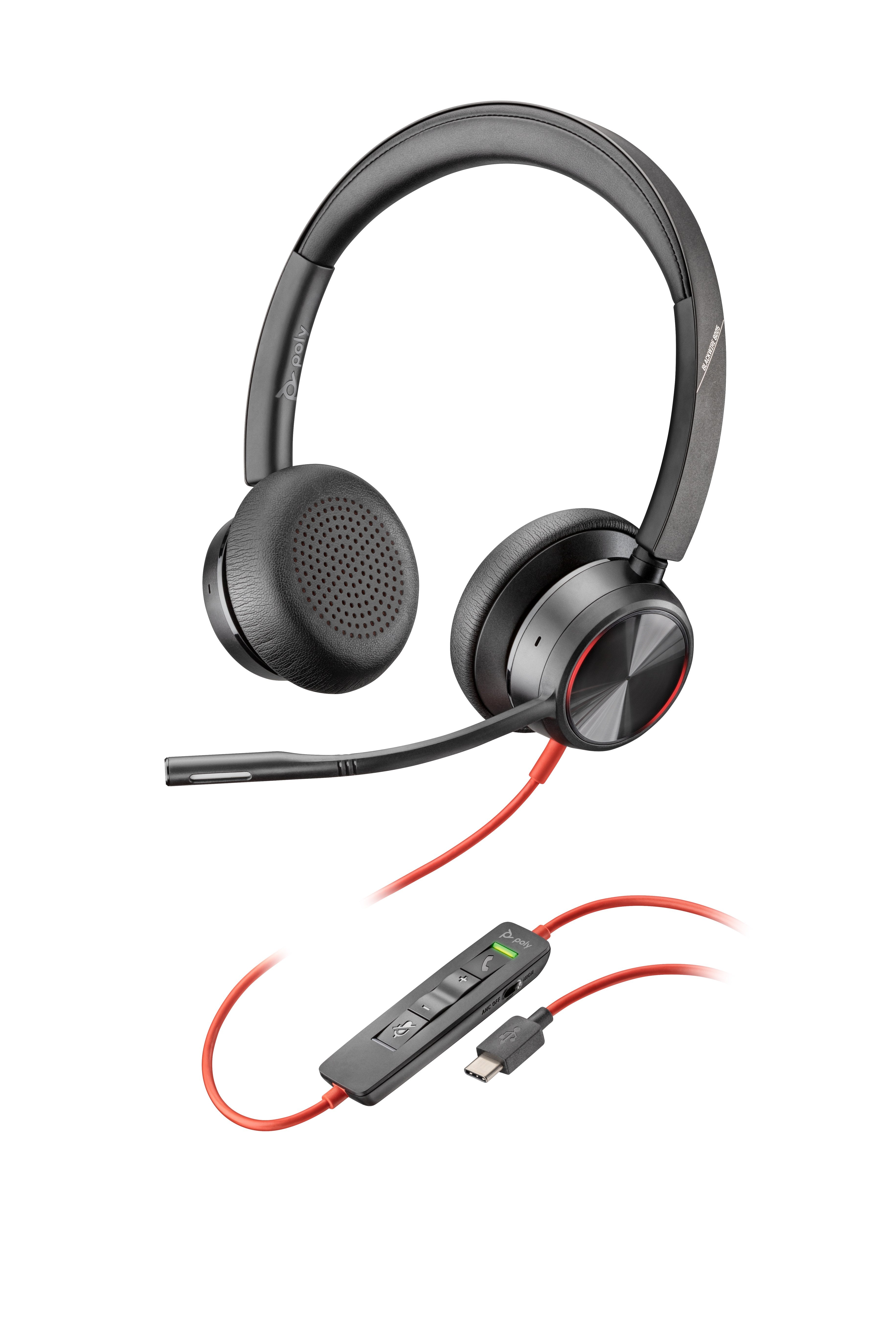 EAN 0197029536648 - Poly Blackwire 8225 USB-C Headset Alámbrico Diadema Oficina/Centro de llamadas USB Tipo C Negro imagen 6