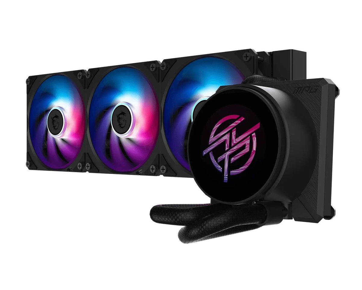 Kit De Watercooling Para Procesador Con Eclairage Argb  - 3 X 12 Cm Ventiladorados  - Compatible Intel 1700/1851 Et Amd Am5/Am4  - 2.1'' Lcd  - Ventiladorados Preinstalles  - Preinstalle Con Le Support De Fijación Integre Uni (1700/1851/Am4
