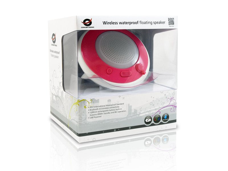 EAN 8714909027212 - Conceptronic CLLWAPROSPKP altavoz portátil o de fiesta Rosa, Blanco 3 W imagen 6