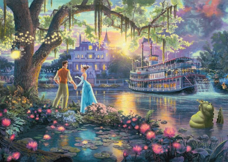 Puzzle Schmidt La Princesa Y El Sapo, 1000 Piezas 57527