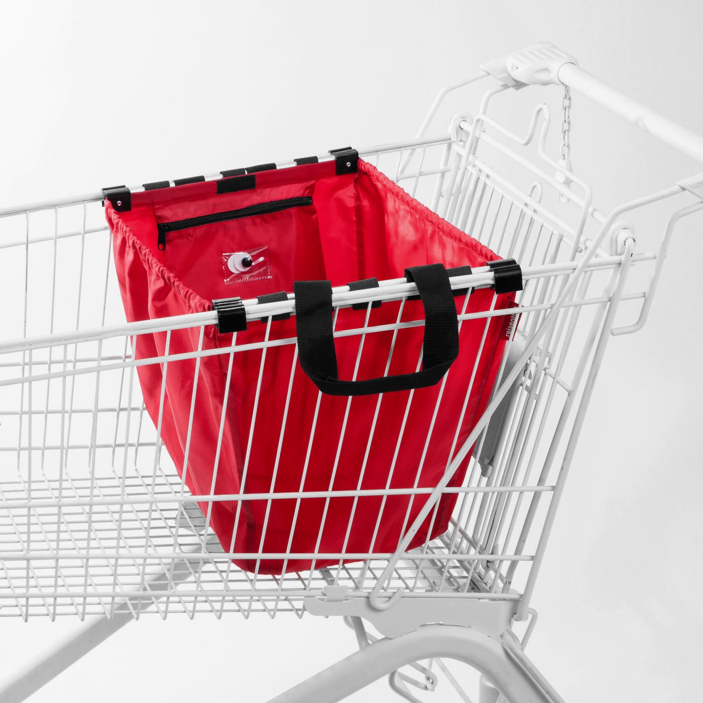 EAN 4012013523236 - Reisenthel UJ3004 bolsa de compras Negro, Rojo Cesta de la compra imagen 3