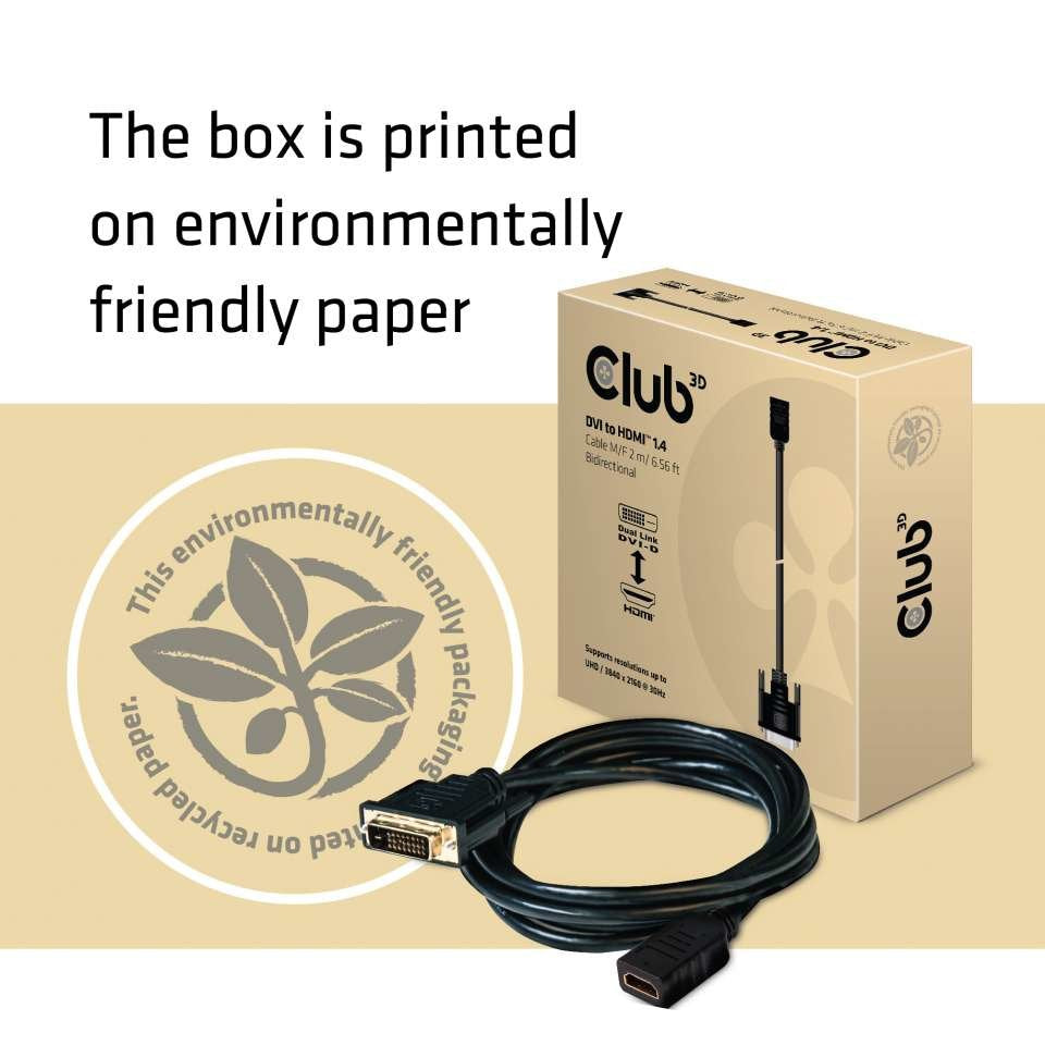 EAN 0841615101238 - CLUB3D CAC-1211 cambiador de género para cable DVI Dual Link Negro imagen 5