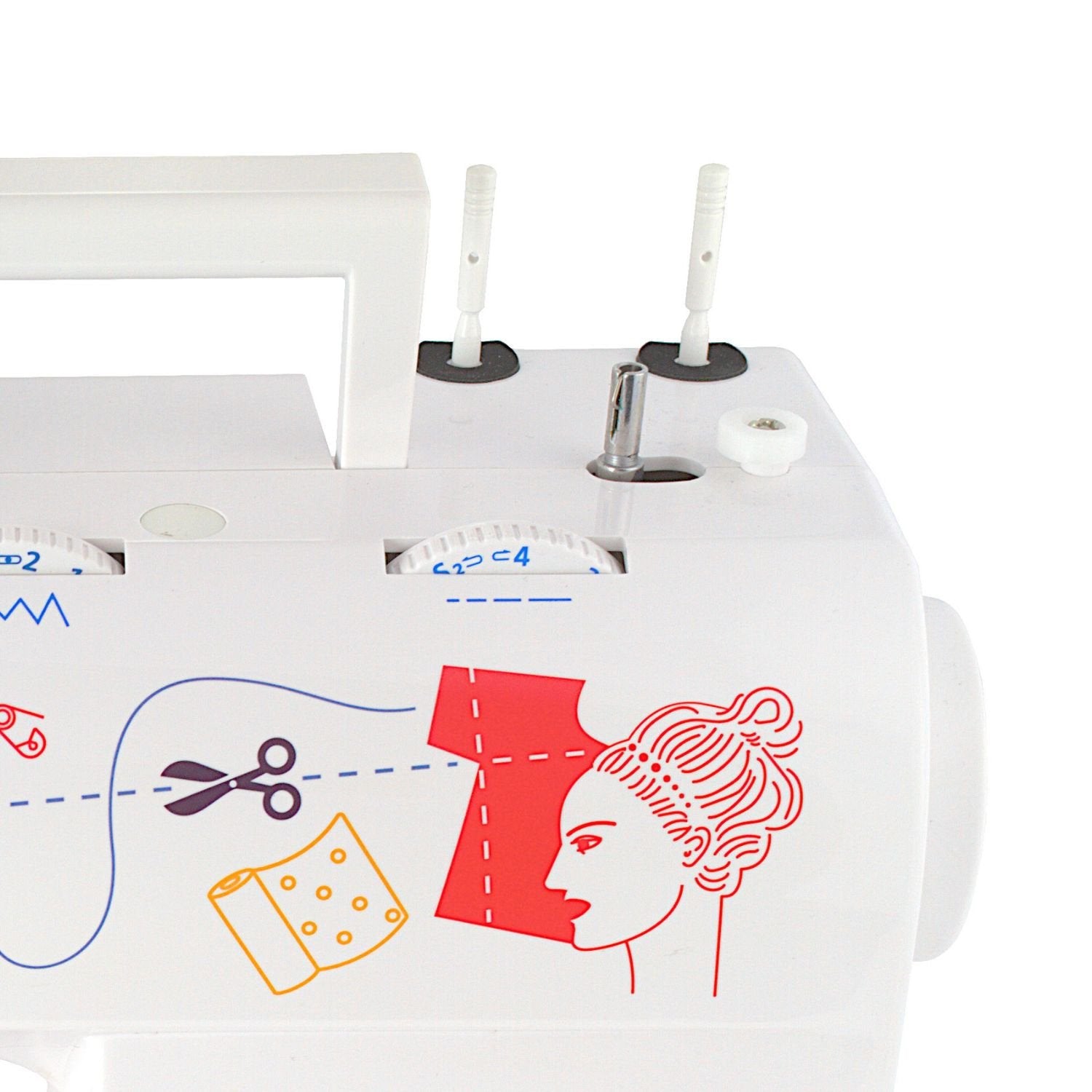 EAN 5902022181345 - Łucznik LAURA 555 máquina de coser Máquina de coser semiautomática Eléctrico imagen 12