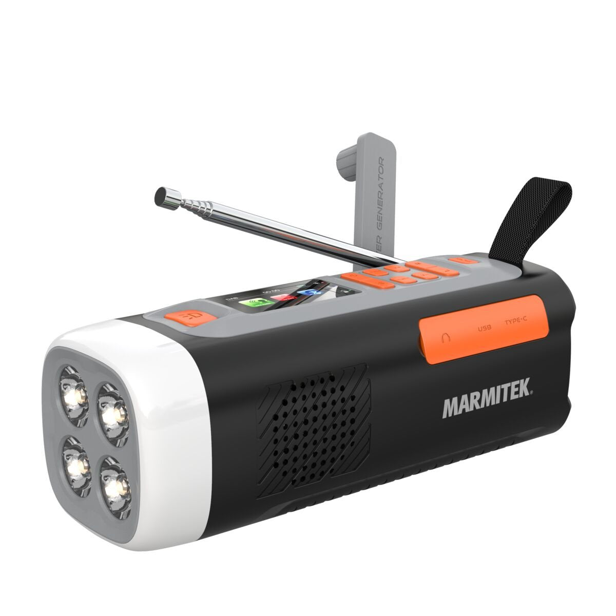 EAN 8718164536458 - Marmitek 25008644 radio Portátil Analógico y digital Negro imagen 1