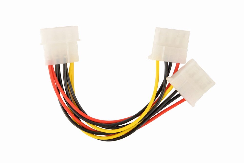 Gembird Cable De Alimentacion 5.25 Molex A Doble Molex 0.15m  Cc-Psu-1
