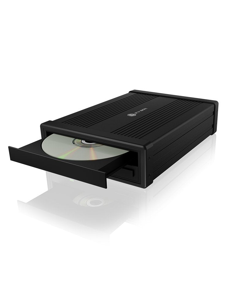 Caja Externa Icy Box 5,25'' Sata Ib-525-U3,Usb3.2 Type-C/A, Negro