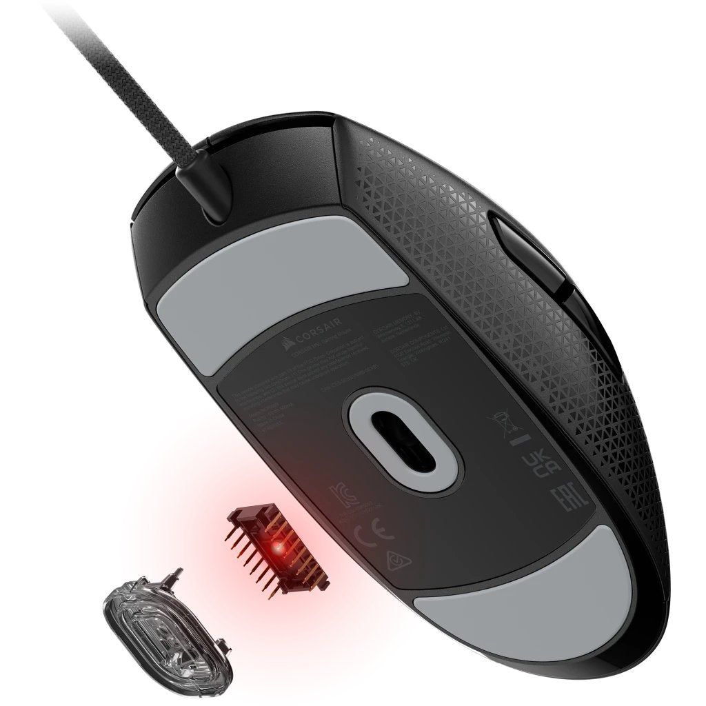 Raton Corsair M55 Ligero, Con Cable, Negro Ch-930f000-Ww