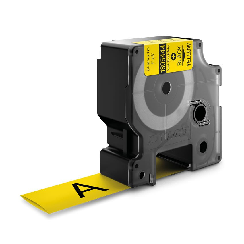 EAN 0071701059994 - DYMO 1805444 cinta para impresora de etiquetas Negro sobre amarillo imagen 1