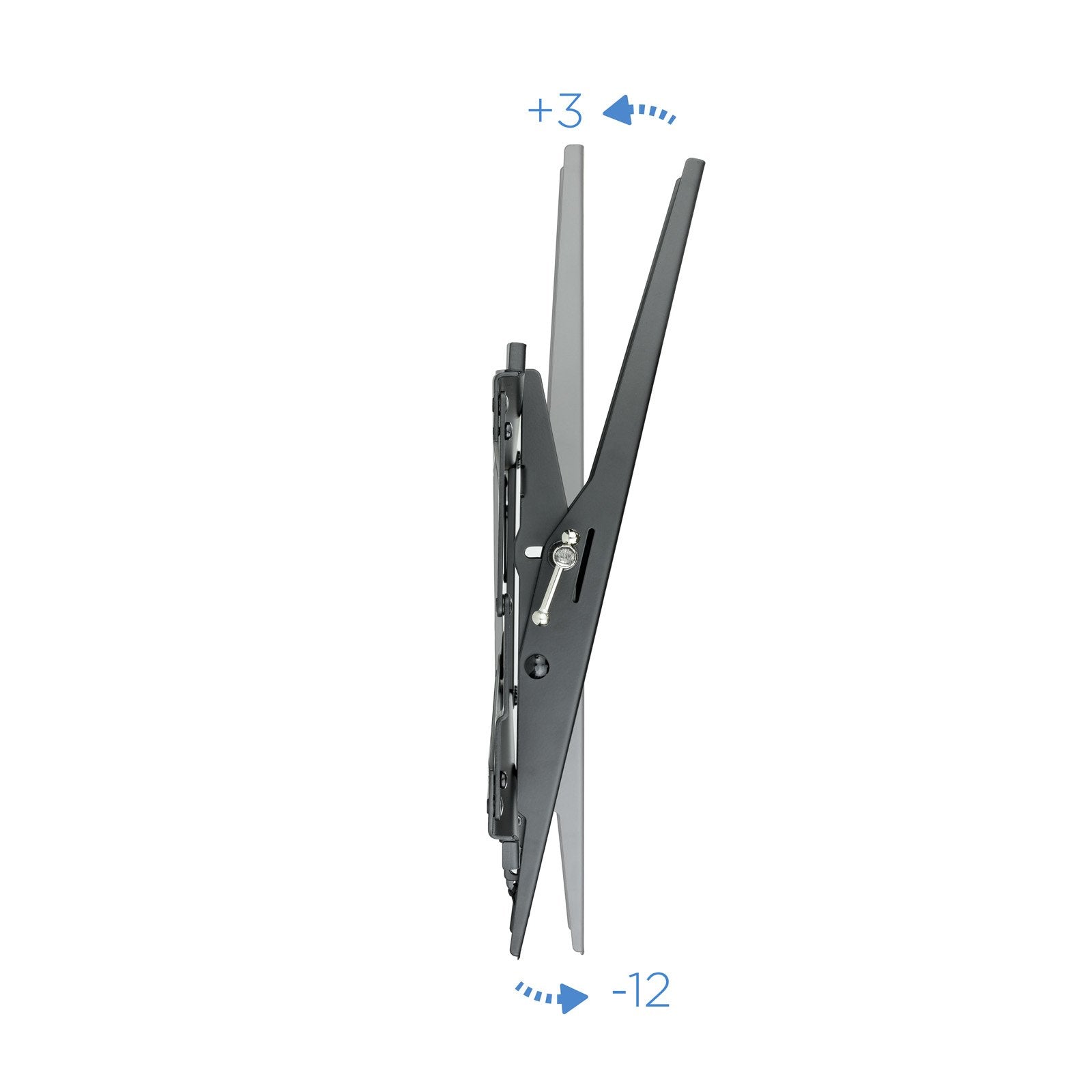 Tooq Soporte Fijo De Pared Para Tv De 43"-90" - Inclinable - Peso Max 70kg - Vesa 800x400mm - Negro