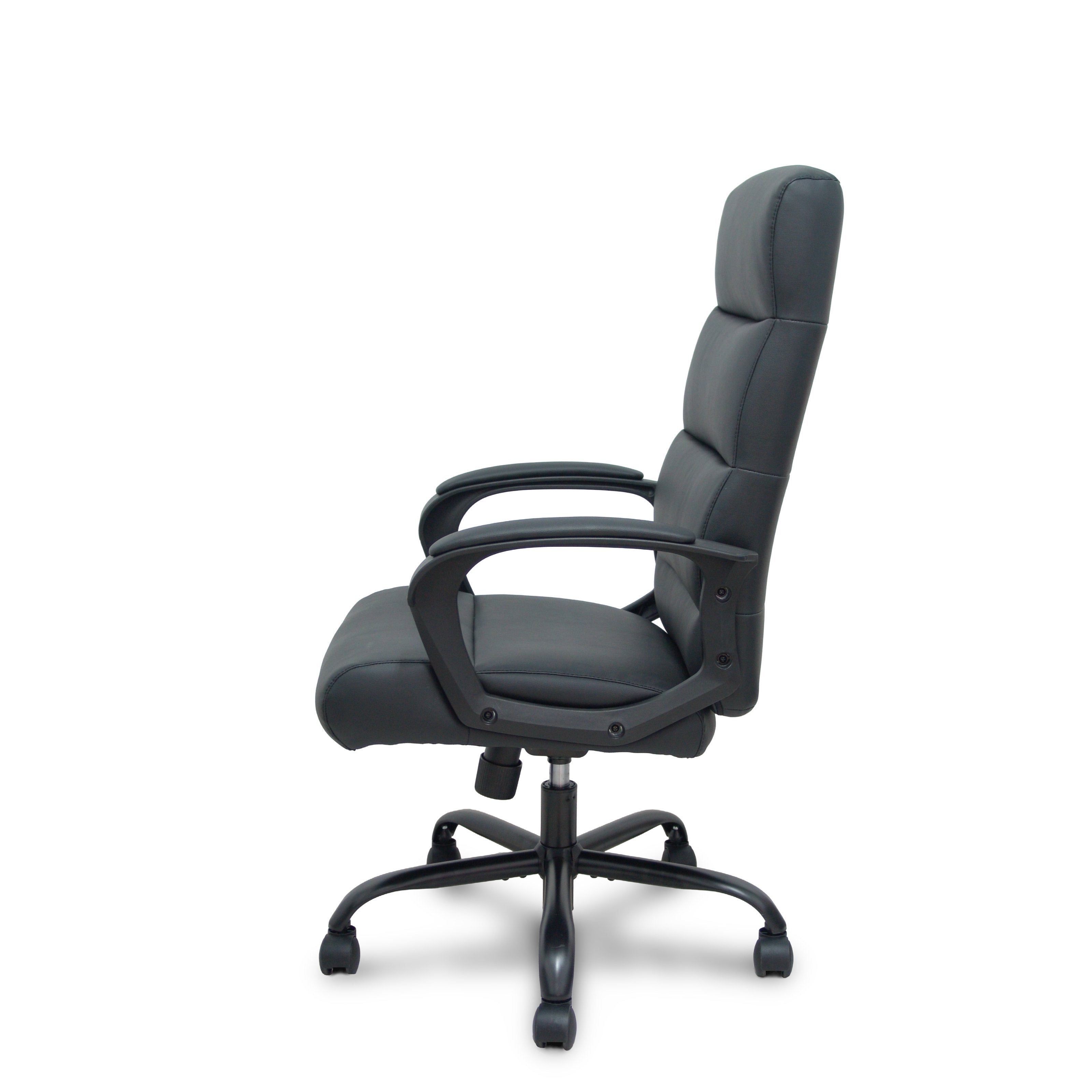 Piqueras Y Crespo Forol Sillon Opti545 Similpiel Negro Base Metalica Negra