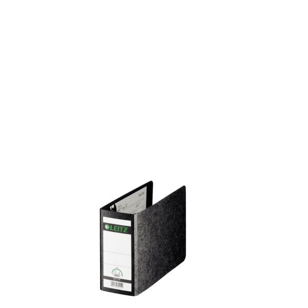 Leitz Archivador Anchura Del Lomo 7.8 Cm Din A6 Transversal Cartón Negro Marmoriert