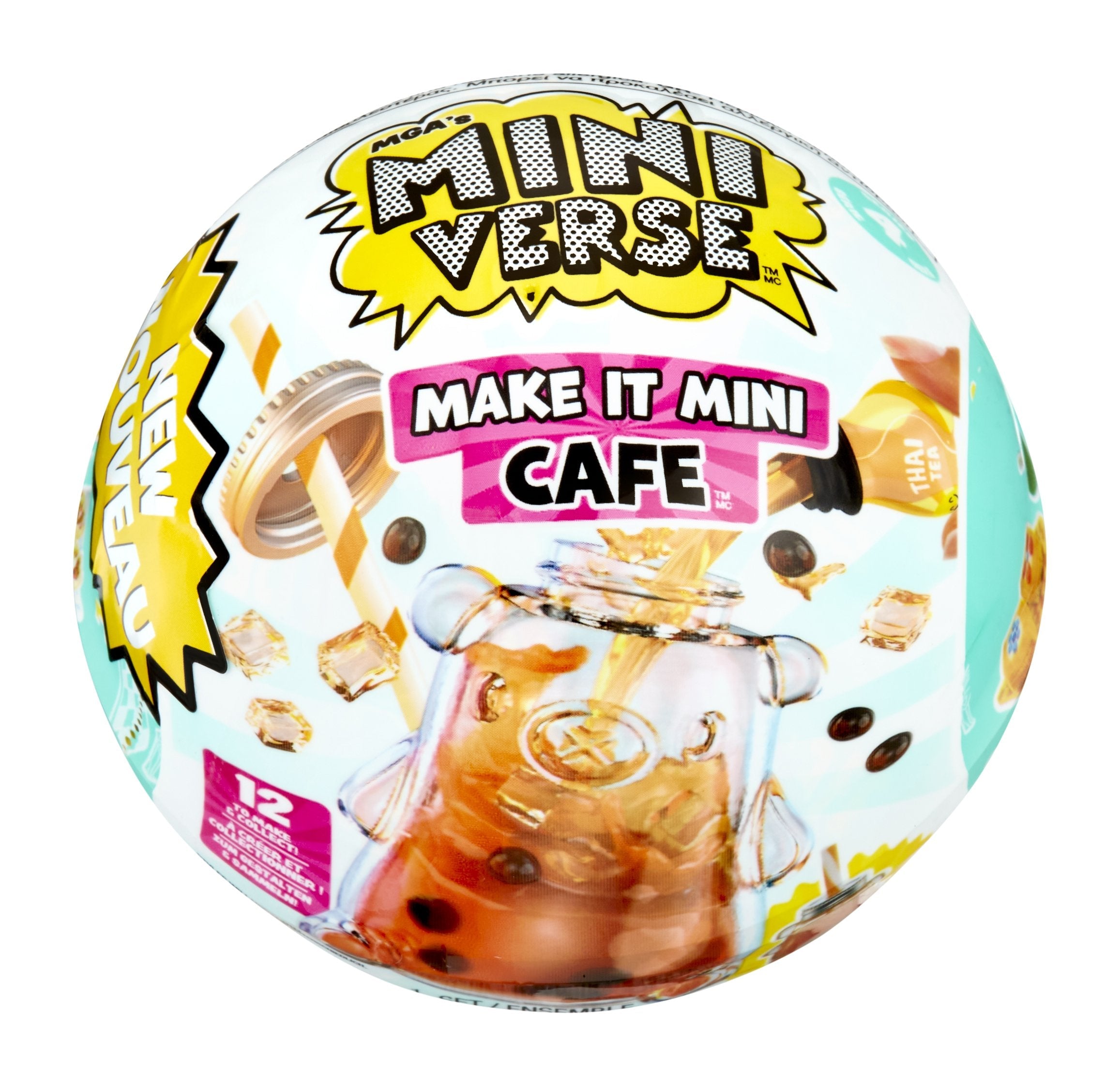 Figurki Miniverse Make It Mini Foods: Cafe 1 Sztuka