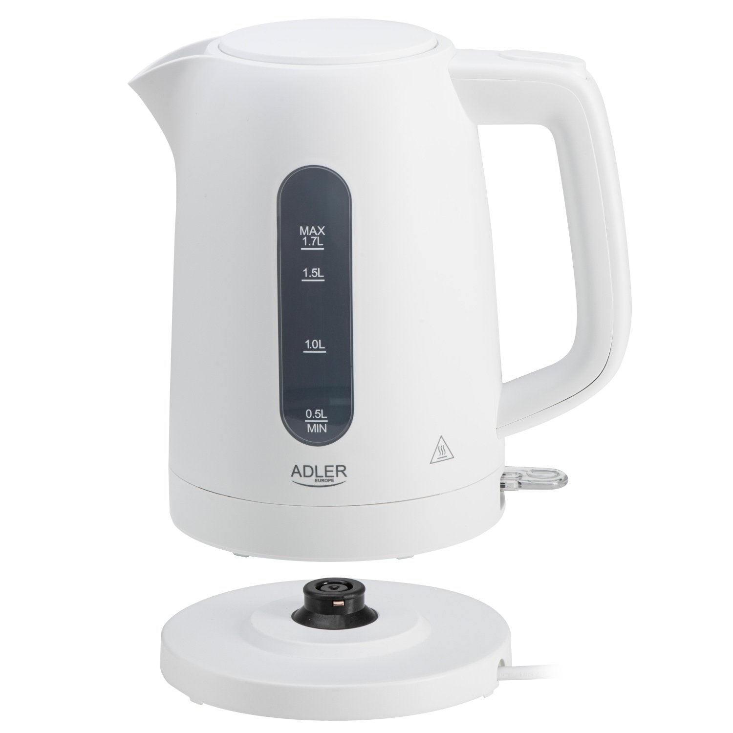 EAN 5905575907950 - Adler tetera eléctrica 1,7 L 2200 W Blanco imagen 4